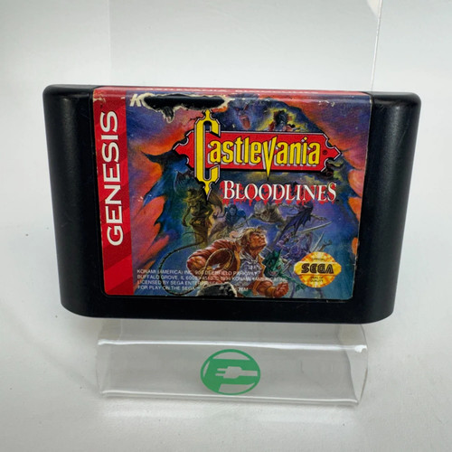 Castlevania bloodlines sega - bloodlines, (sega